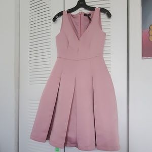 Mauve pink dress